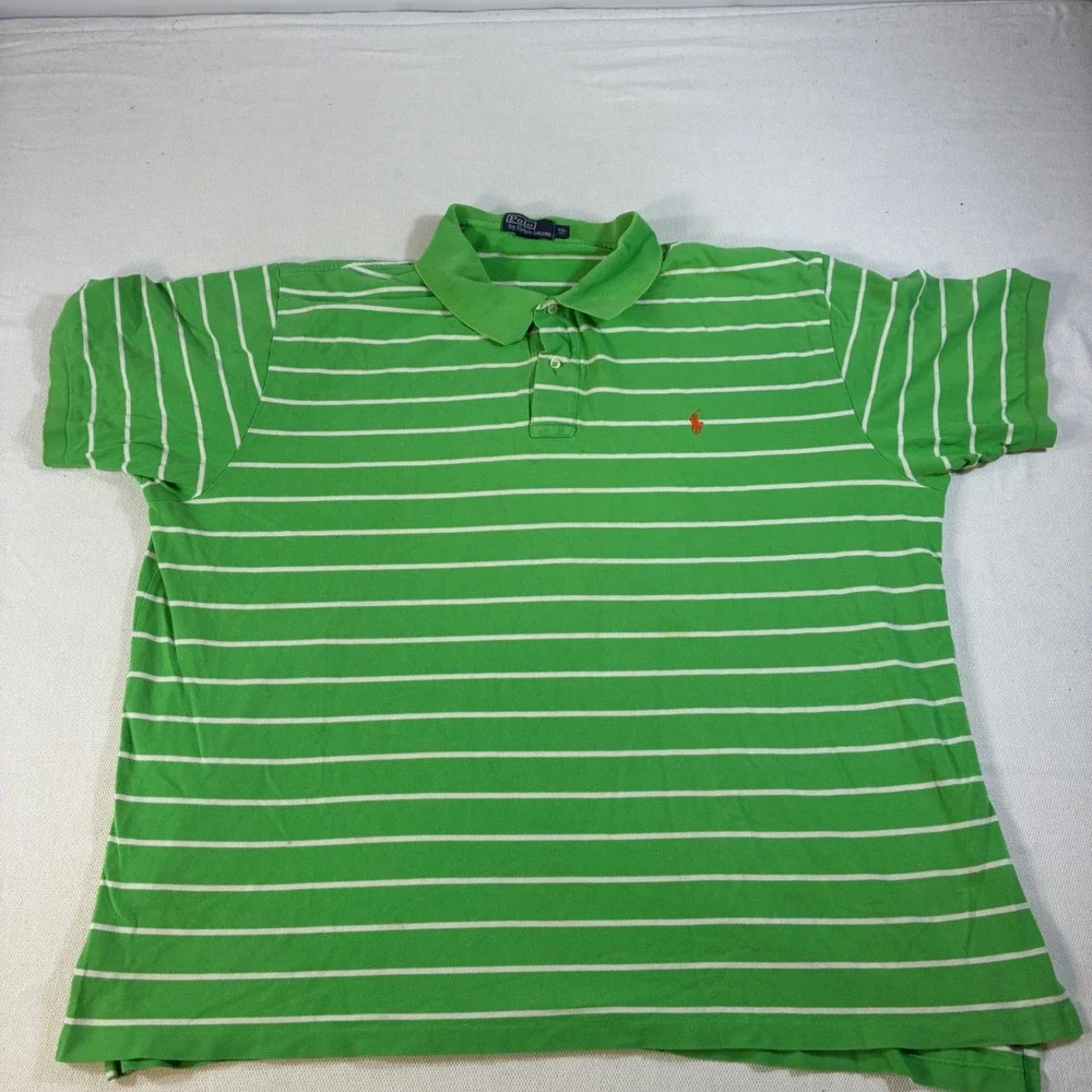 Polo Ralph Lauren Lot 3 Big & Tall 3XB 4XB 4XL Black Green Red Long Short‎